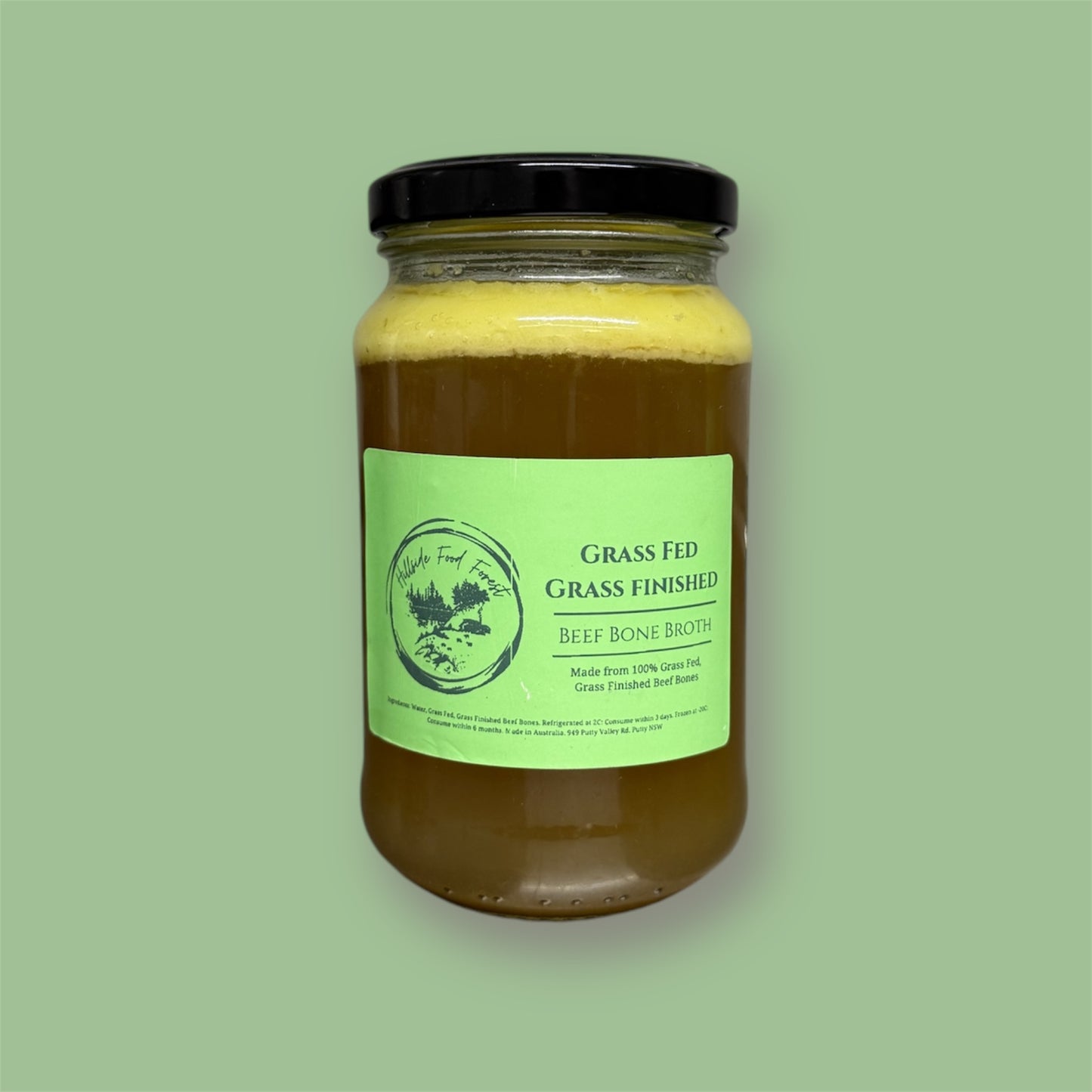 Bone Broth - Grass Fed Grass Finished Beef Bone Broth