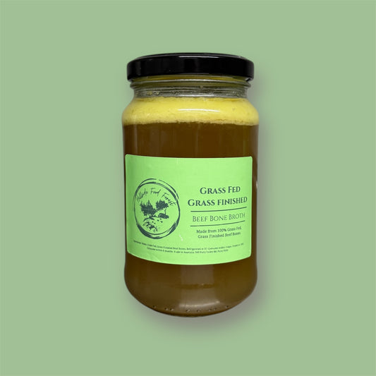 Bone Broth - Grass Fed Grass Finished Beef Bone Broth