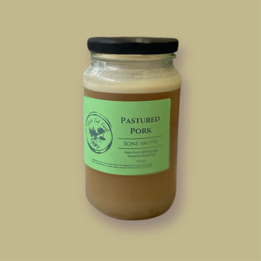 Pork Bone Broth - Pasture Raised Pork Broth